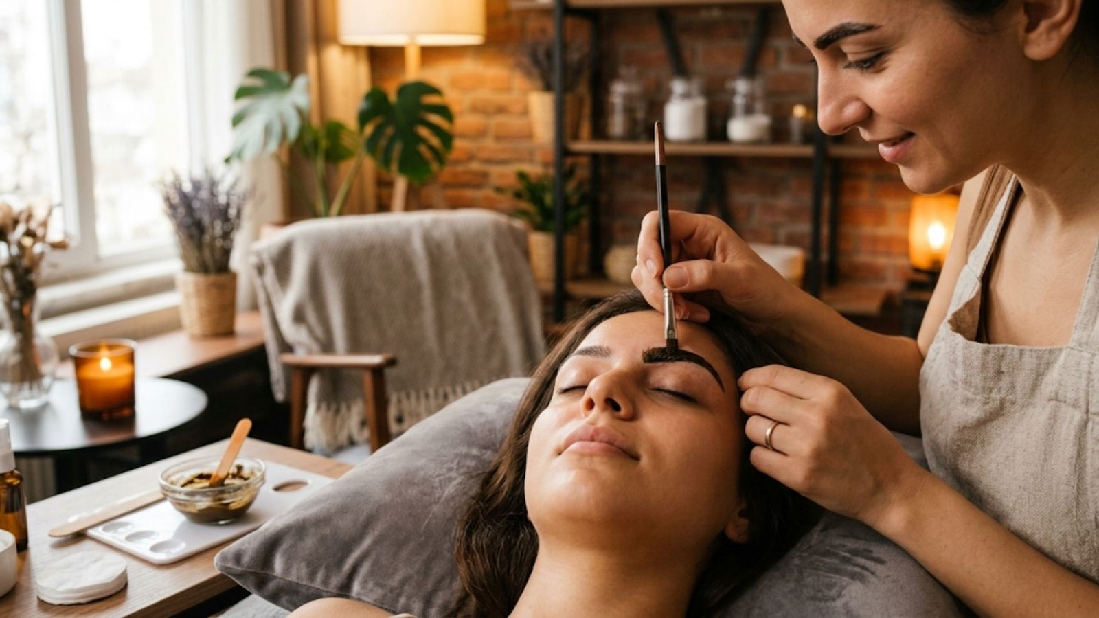 Henna kaş uygulaması - CLİNİCA GÜZELLİK